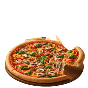Pizza Végétarienne – Saveurs Fraîches et Gourmandes