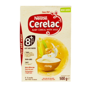 Nestlé Cerelac – Céréales Lactées Miel et Lait –(8 à 12 mois ) 500 g