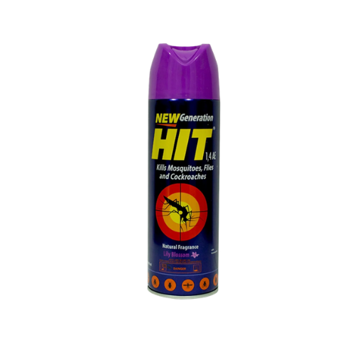 HIT – Insecticide anti‑moustiques parfum fleur de lys (400 ml)