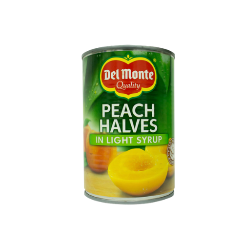Del Monte – Demi‑pêches au sirop léger