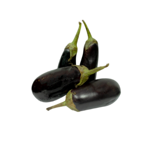Aubergine locale – 4 pièces