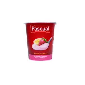 Pascual – Yaourt fraise et banane (125 g)
