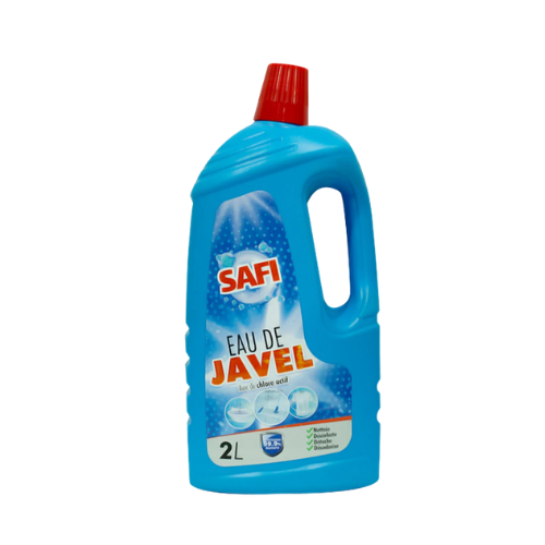 Safi – Eau de Javel (2 L, chlore actif)