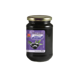 Belle France Olives noires confites dénoyautées (160g)