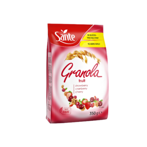 Sante Granola Fruit - Strawberry, Cranberry & Cherry 350g