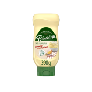 Bénédicta Mayonnaise Comme à la Maison - Flacon Squeeze (390g)